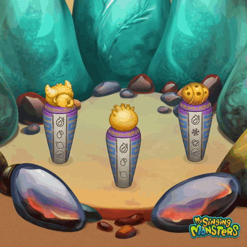 Amber Island My Singing Monsters GIF