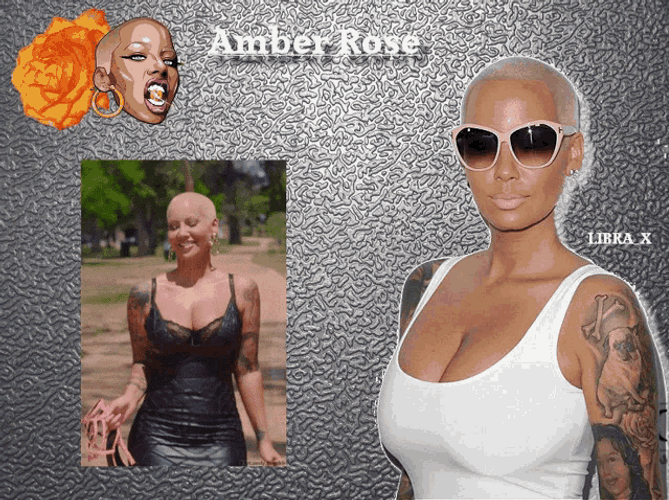 Amber Rose Model Celebrities GIF