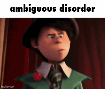 Ambiguous Disorder Cartoon