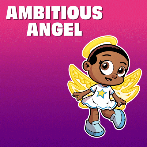 Ambitious Angel Cartoon