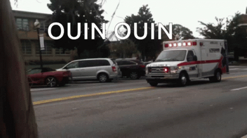 Ambulance Rushing GIF