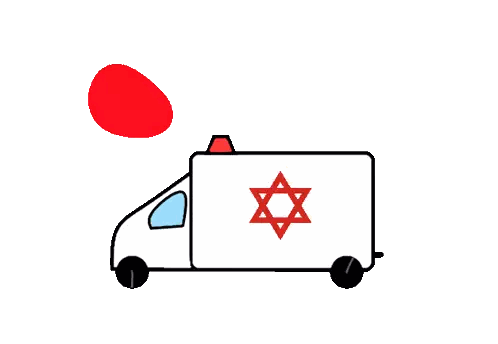 Ambulance With Red Star