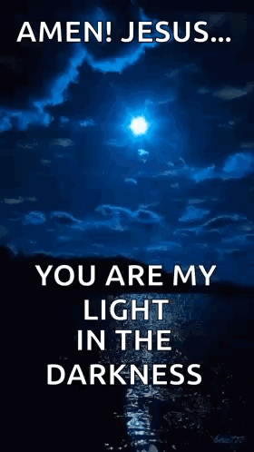 Amen Jesus You Are My Light Poster