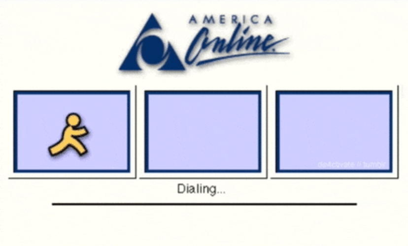 America Connecting To Internet GIF