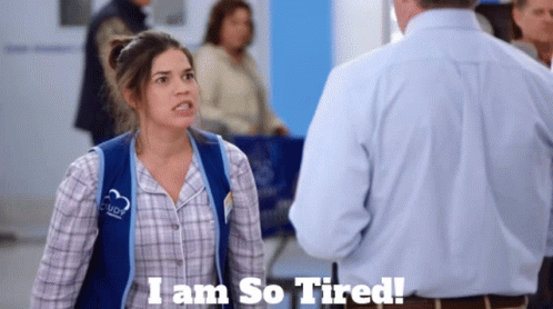 America Ferrera Angry Saying So Tired GIF