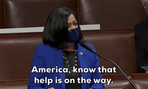 America Know That Help Is On The Way GIF