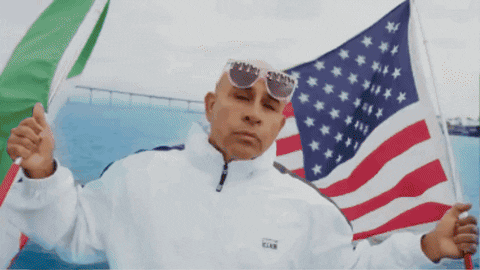 America Mexico Flag GIF