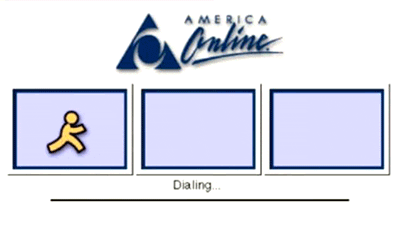 America Online Internet Service Provider GIF
