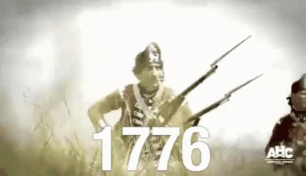 America Revolutionary War 1776 GIF