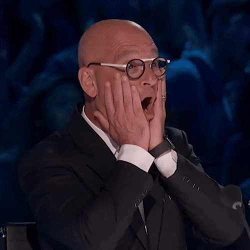 America's Got Talent Howie Mandel Surprised Amazing Reaction GIF 