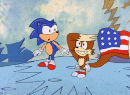 America Sonic Meme GIF