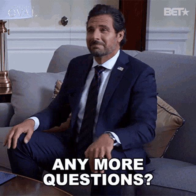 American Actor Ed Quinn Any More Questions GIF