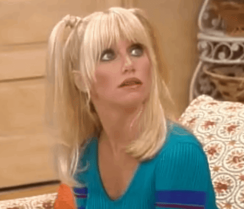American Actress Suzanne Somers Asking How GIF
