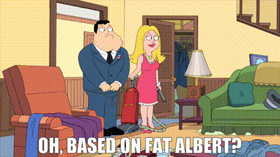 American Dad Based On Fat Albert GIF