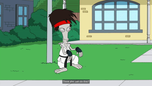 American Dad Roger As Ryu Hadouken GIF