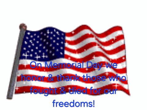American Flag Memorial Day We Honor Those Who Fought