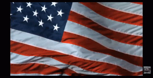 American Flag on Screen Scottsdale Watermark