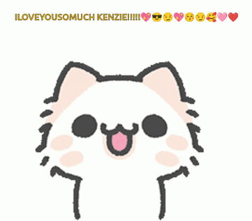 American Flag Saying I Love You Kenzie GIF