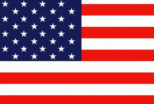 American Flag With Stars GIF