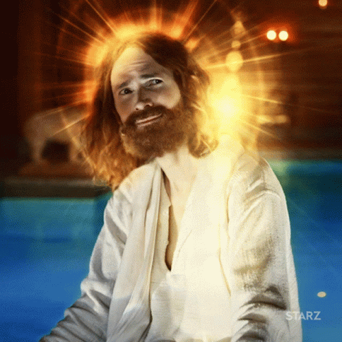 American Gods Jesus Christ Showed Up GIF