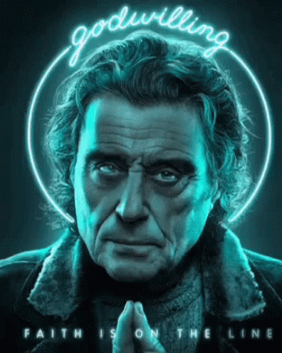 American Gods Mr Wednesday Faith On Line GIF