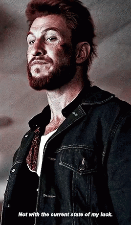 American Gods Shadow Moon Current State Of Luck GIF