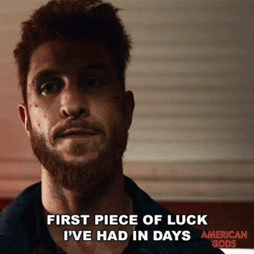 American Gods Shadow Moon Piece Of Luck GIF