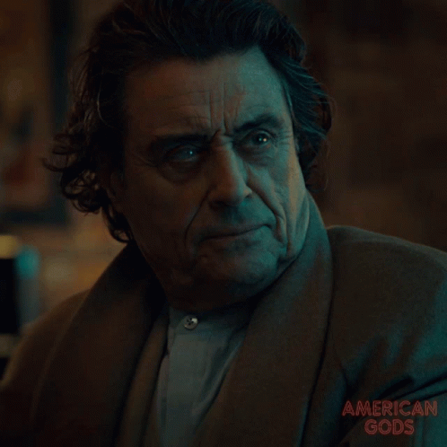 American Gods Text Close Up GIF