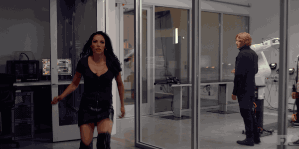 American Horror Story Apocalypse Woman Disintegrate GIF