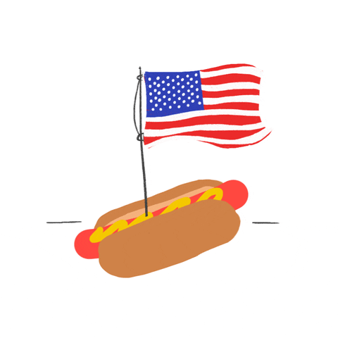 American Hotdog Makes Me Lick My Fingers GIF