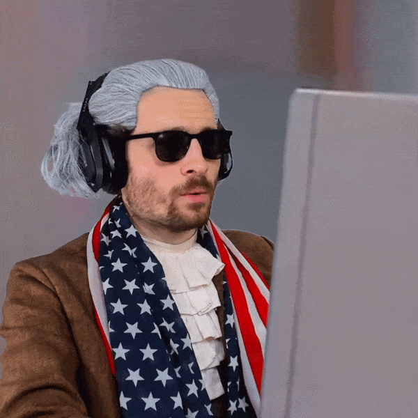 American Man Approval Thumbs Up GIF