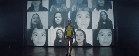 American Model Karlie Kloss GIF