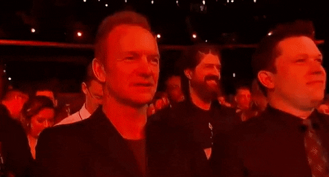 American Music Awards Sting GIF