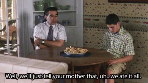 American Pie Noah And Jim Levenstein Conversing GIF