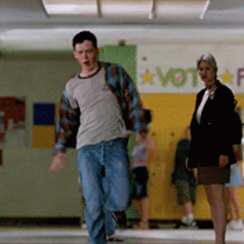 American Pie Paul Finch Running Away GIF