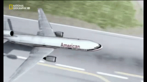 American Plane Crash Landing GIF