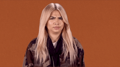 American Singer Hayley Kiyoko Confused Stank Face GIF