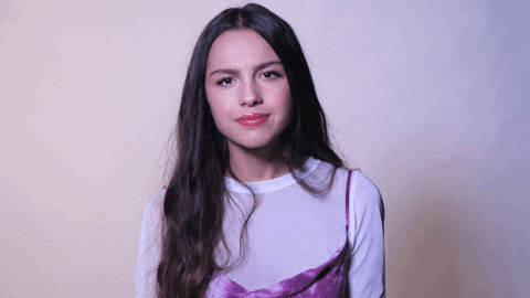American Singer Olivia Rodrigo Confused How GIF