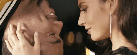 American Singer Romeo Santos Face Caressing GIF