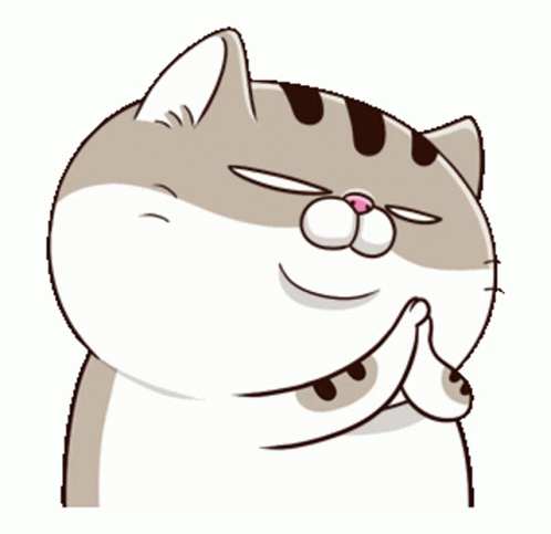 Ami Fat Cat Scheming GIF