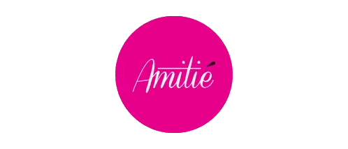 Amitie Gold Letter Circle