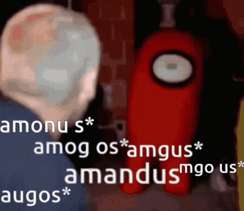 Among Us Character GIF