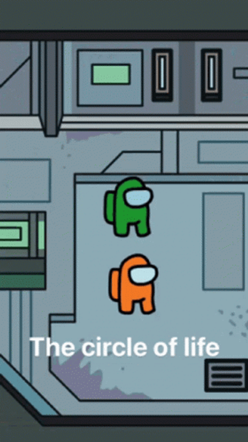 Among Us Circle Of Life GIF