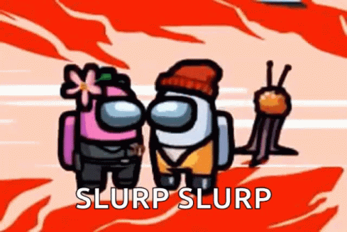 Among Us Killing Slurp Slurp GIF