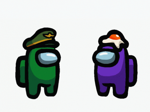 Among Us Purple Impostor Kill Green By Stabbing GIF