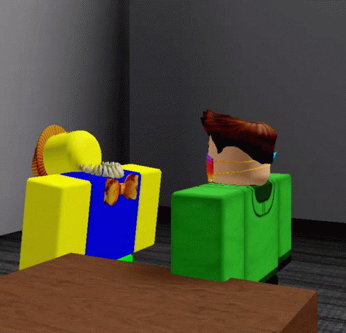 Among Us Roblox Kill GIF