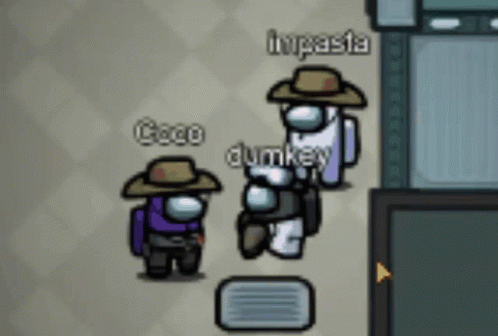 Among Us White Impostor Vent Kill GIF