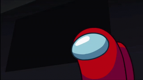 Among Us With Pizza Cheese Meme GIF