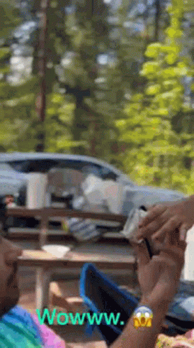 Amused Man Sniffing Wow GIF