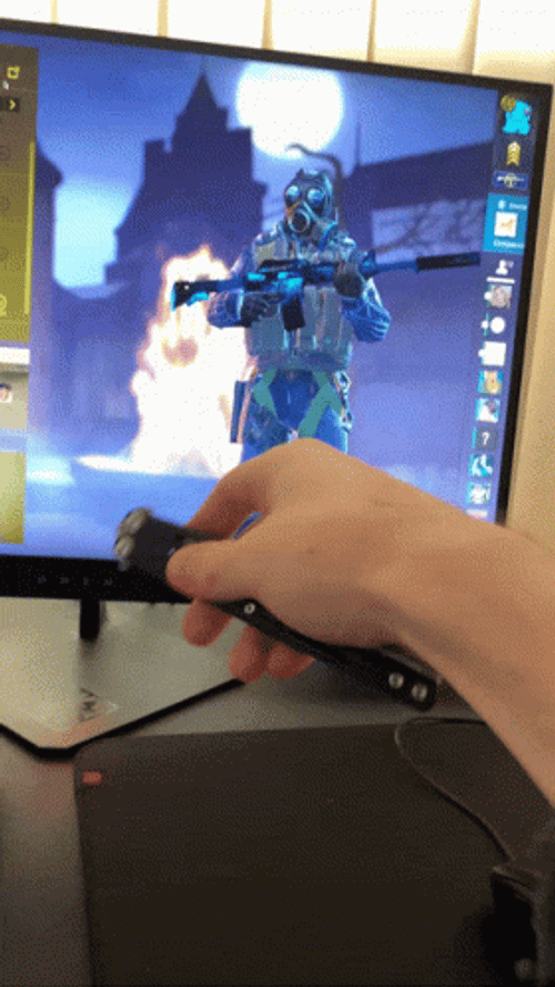 Amusing Butterfly Knife Technique GIF